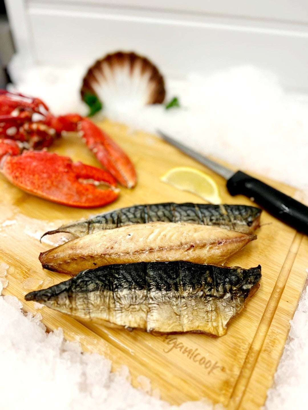 smoked mackerel fillets (Pair)